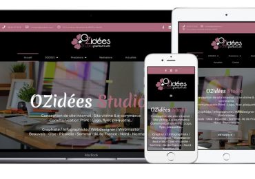 Nouveau site internet OZIDEES Studio